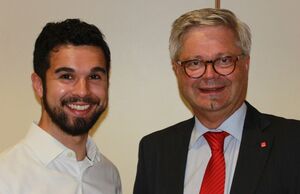 Martin Lücke (re.) und Martin Schunk