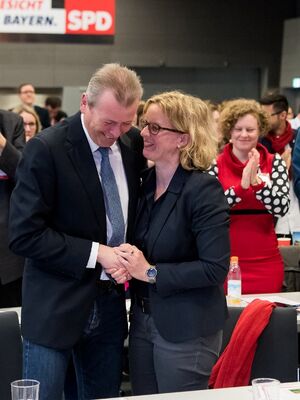 Natascha Kohnen und Dr. Ulrich Maly